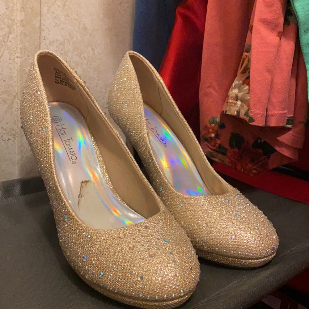 Rose Gold Heels